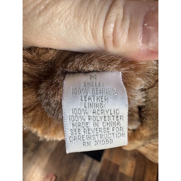 Vintage Studio C Leather Jacket Womens Medium Lined Y2K 90s - Picture 6 of 9